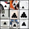 Apple Tower Pyramid vinyl decal sticker where you can apply