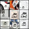 Bulldog Stand vinyl decal sticker where you can apply