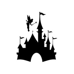 Castle Fairy Tinkerbell Fantasy vinyl decal sticker