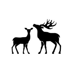 Deer Call Love vinyl decal sticker