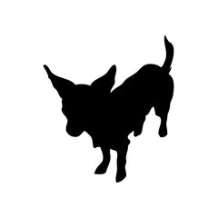 Dog Chihuahua Stand vinyl decal sticker