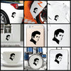 Elvis Look vinyl decal sticker where you can apply