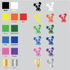 JDM Team Panda vinyl decal sticker choice of color