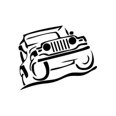 Jeep Climb vinyl decal sticker