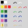 Jump Evolution Baseball Player vinyl decal sticker choice of color