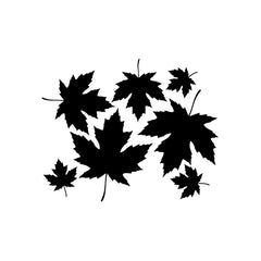 Maple Leaf Fall vinyl decal sticker