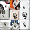 Marilyn Turn Back Look vinyl decal sticker where you can apply
