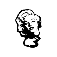 Marilyn Turn Back Look vinyl decal sticker