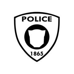 Transformer Police vinyl decal sticker