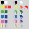 Yin Yang Symbol vinyl decal sticker choice of color