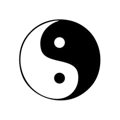 Yin Yang Symbol vinyl decal sticker