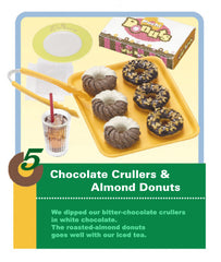 Chocolate Crullers & Almond Donuts #5