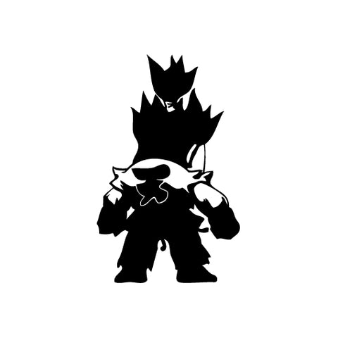 Akuma Street Fighter vinyl decal sticker