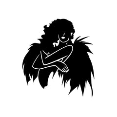 Angel Hug vinyl decal sticker