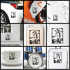 Art Childhood Draw vinyl decal sticker where you can apply
