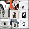 Art Fashion Kiss vinyl decal sticker where you can apply
