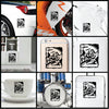 Art Gardening Draw vinyl decal sticker where you can apply