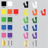 Art Hands Together vinyl decal sticker choice of color