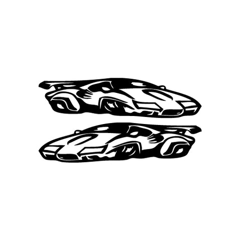 Automobile Super Fast vinyl decal sticker