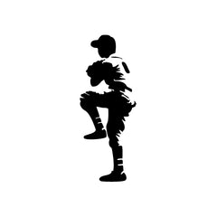 Baseball Pitch Winner Game vinyl decal sticker