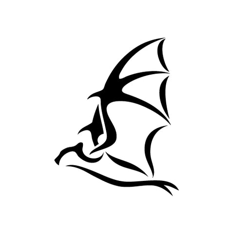 Bat Fly Away vinyl decal sticker