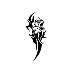 Beauty Blade vinyl decal sticker