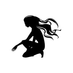 Beauty Hair vinyl decal sticker