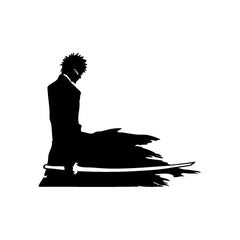 Bleach Ichigo Knife vinyl decal sticker