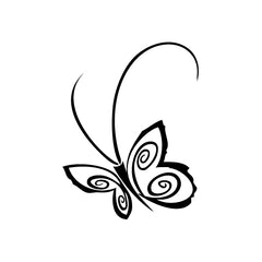 Butterfly Dance vinyl decal sticker