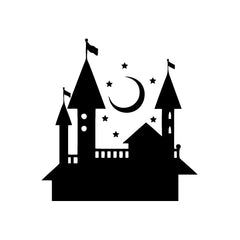 Castle Night vinyl decal sticker