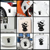 Cat Halloween Costume vinyl decal sticker where you can apply