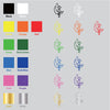 Cat Moon Romance vinyl decal sticker choice of color