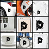 Cat Peep vinyl decal sticker where you can apply