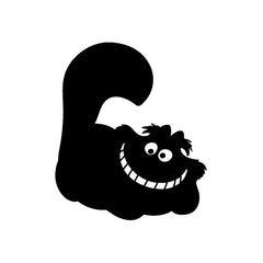 Cheshire Cat Wonderland vinyl decal sticker