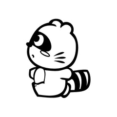 Civet Cat Walk vinyl decal sticker