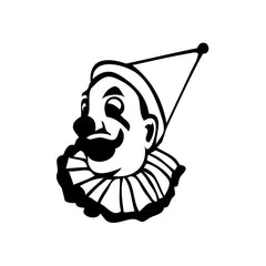 Clown Glad vinyl decal sticker