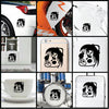 Clown Humor Art vinyl decal sticker where you can apply