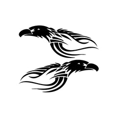 Crow Mirror vinyl decal sticker
