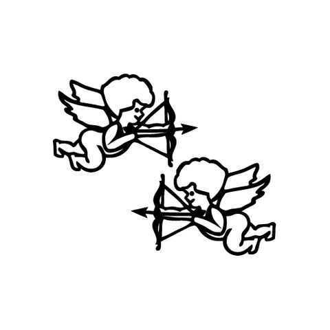 Cupid Goddess Love vinyl decal sticker