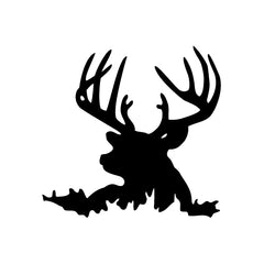 Deer Look Forward vinyl decal sticker