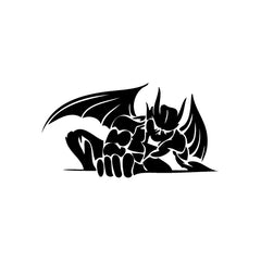 Demon Haunting vinyl decal sticker