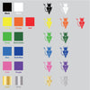 Devil Laugh Darkness vinyl decal sticker choice of color