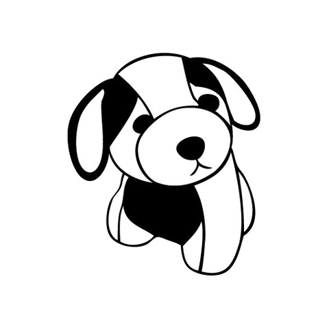 Dog Cute Look vinyl decal sticker