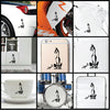 Dog Little Versus Huge vinyl decal sticker where you can apply