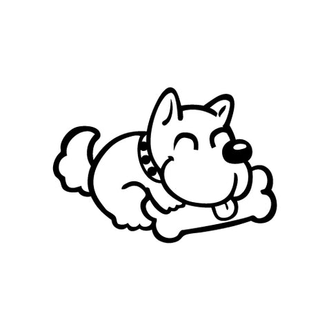Dog Love Bone vinyl decal sticker