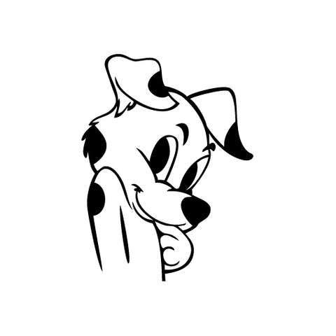 Dog Taste vinyl decal sticker