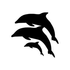 Dophin Family vinyl decal sticker