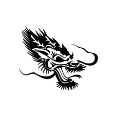 Dragon Head vinyl decal sticker