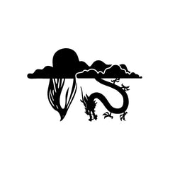 Dragon Phoenix Double Reborn vinyl decal sticker