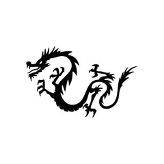 Dragon Super Attact Post vinyl decal sticker